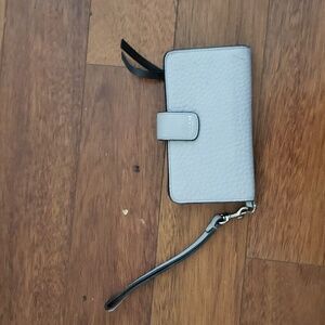 coach cell phone wallet wristlet